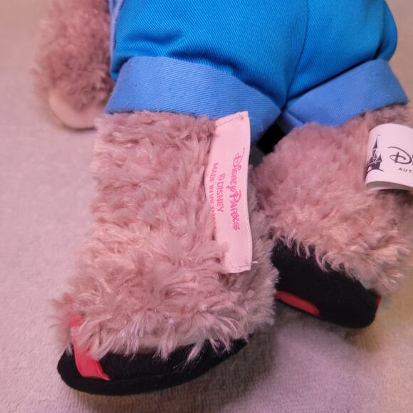 Disney Parks Plush Shellie May Pin Trading Mickey 16" Plush Bear Duffy Friends - Picture 6 of 8